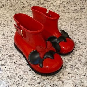 Minnie & Mickey rainboots